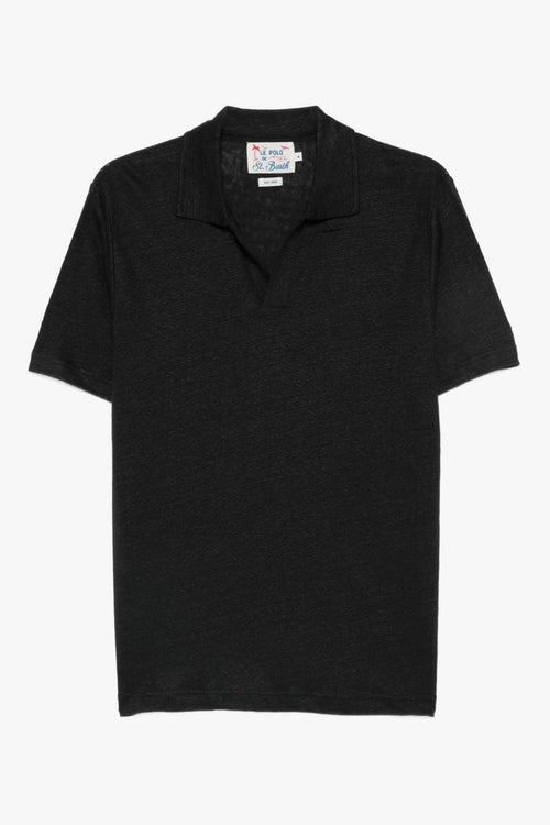 Saint Barth Polo Nero Uomo