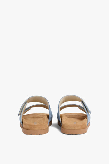2 Ciabatta Blu Uomo Monogramma - 4