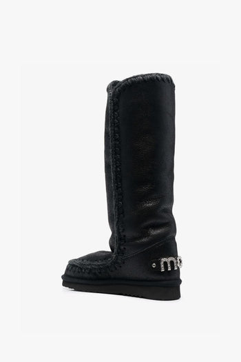 Stivali Nero Donna Eskimo 40 - 4