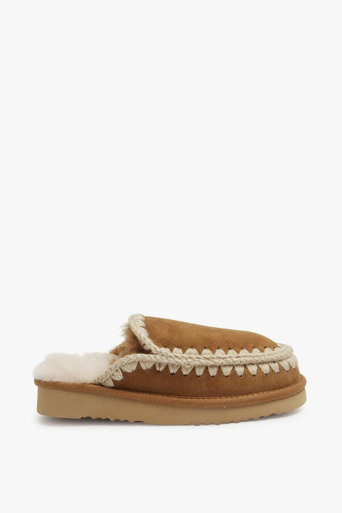 Scarpa Marrone Donna Eskimo Slipper