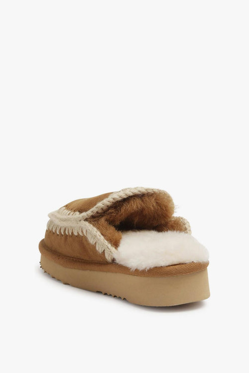 Scarpa Marrone Donna Eskimo Slipper - 2