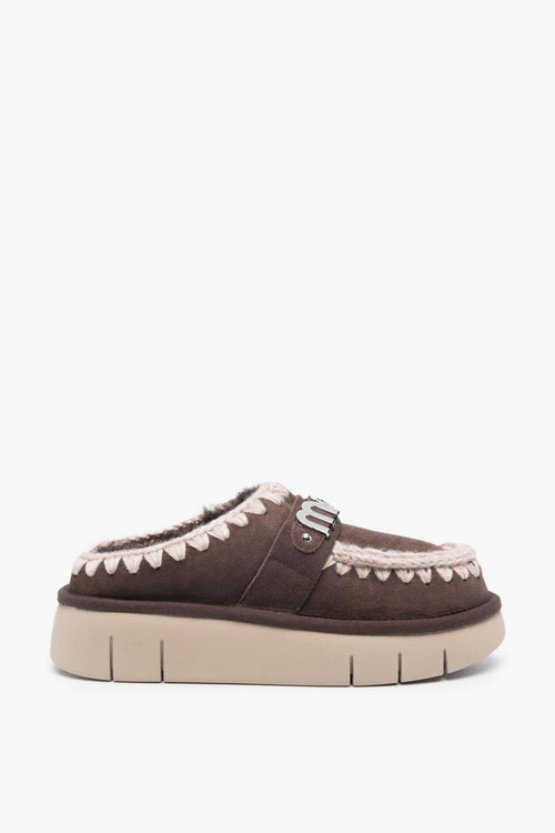 Scarpa Marrone Donna Bounce Clog