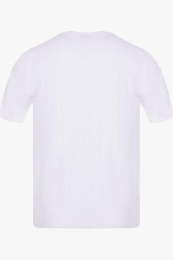T-shirt Bianco Uomo in Filo - 2