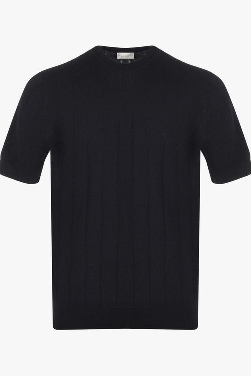 Maglia Coste Uomo Nero