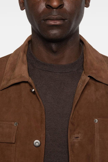 Maglia Maniche Corte Uomo Marrone - 2