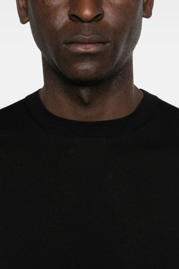Maglia Scollo Tondo Uomo Nero - 4