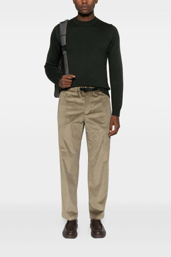 Maglia Verde Uomo Scollo Tondo - 2