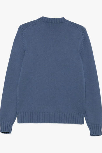 Maglia Blu Uomo Scollo Tondo - 2