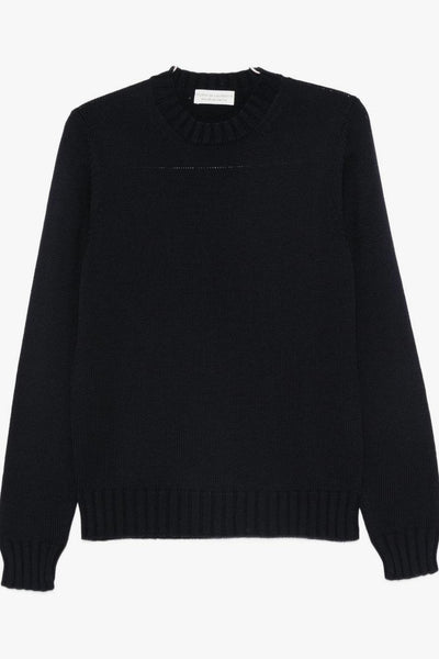 Maglia Blu Uomo Scollo Tondo