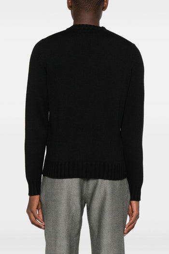 Maglia Nero Uomo Scollo Tondo - 3