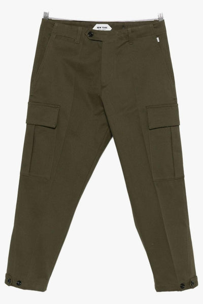 New York Pantalone Verde Uomo