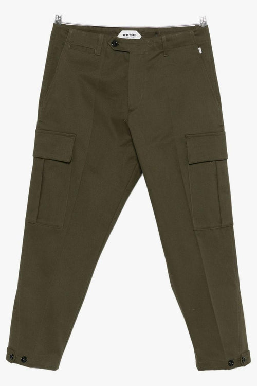 New York Pantalone Verde Uomo