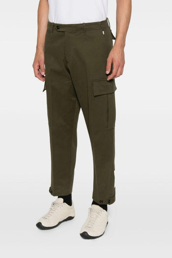 New York Pantalone Verde Uomo - 3