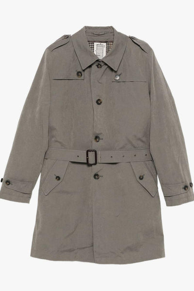 Trench Grigio Uomo