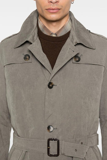 Trench Grigio Uomo - 2