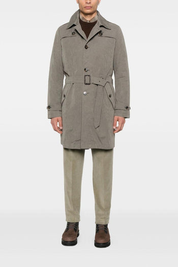Trench Grigio Uomo - 4