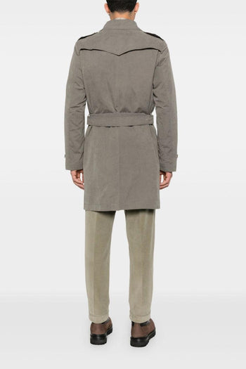 Trench Grigio Uomo - 5