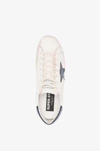 Super Star Uomo Scarpa Beige-Blu - 4