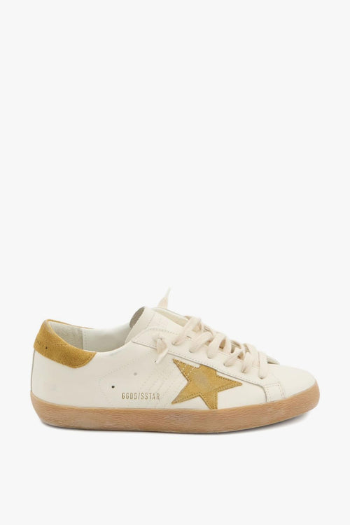 Super Star Uomo Sneakers Bianco-Oro