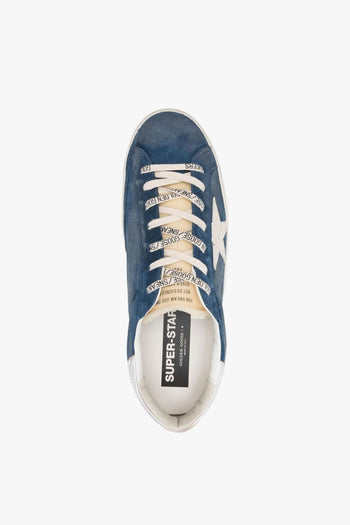 Super Star Uomo Sneakers Blu-Bianco - 3
