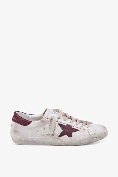 Scarpa Bianco-Rosso Uomo Superstar
