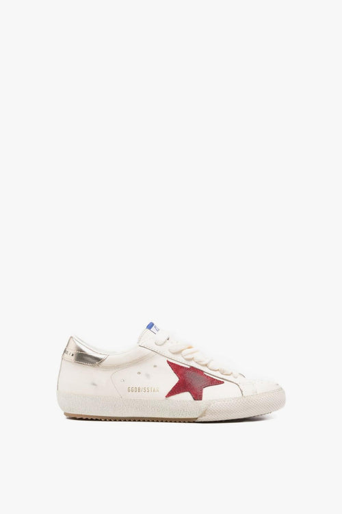 Scarpa Bianco-Rosso Uomo