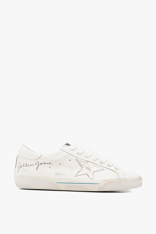 Super Star Uomo Scarpa Bianco