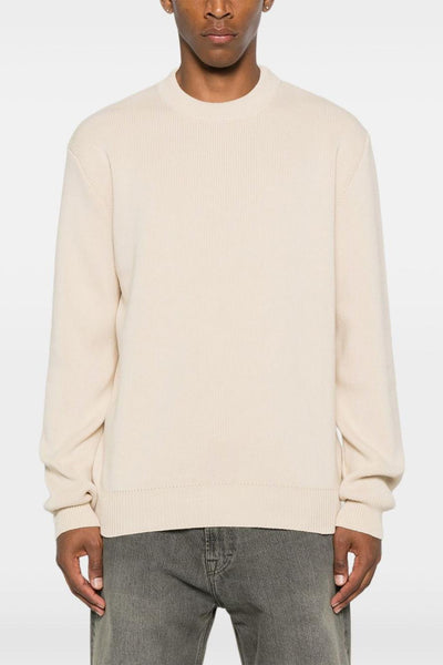 Maglia Bianco Uomo Girocollo