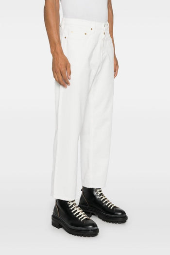 Pantalone Bianco Uomo Gamba Dritta - 3