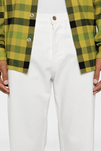 Pantalone Bianco Uomo Gamba Dritta - 4