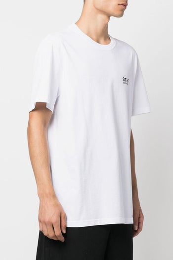 T-Shirt Bianco Uomo Stella Posteriore - 2