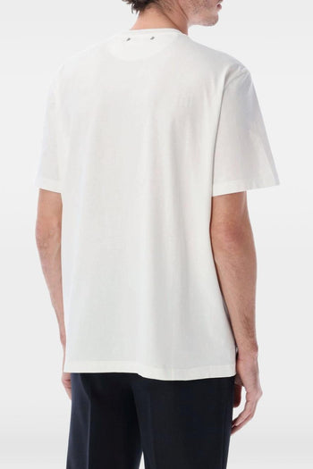 T-Shirt Bianco Uomo Logo Piccolo - 2