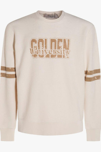 Maglia Crema Uomo Logo