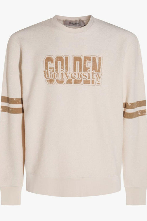 Maglia Crema Uomo Logo