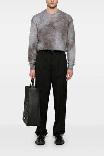 Pantalone Nero Uomo Taglio Rilassato - 2