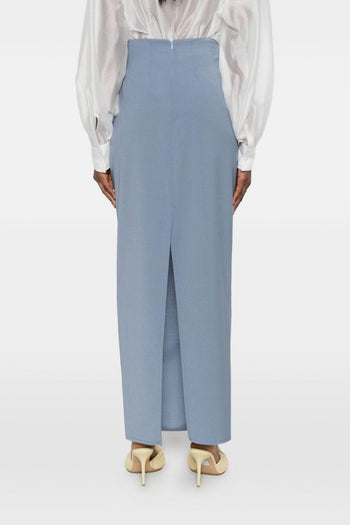 Gonna Lunga Donna Azzurro - 3