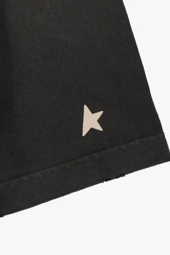 T-Shirt Grigio Donna Motivo Star - 3