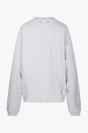 Felpa Grigio Uomo Ricamo Logo - 3