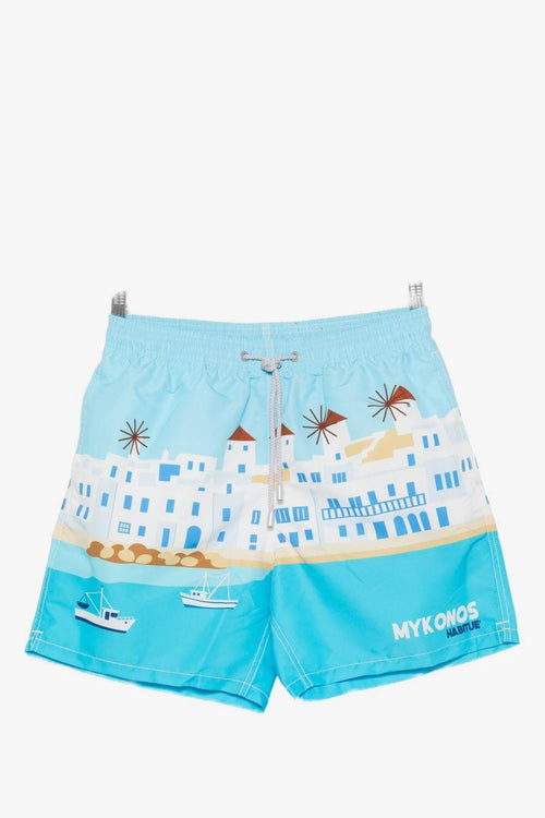 Saint Barth Boxer Mykonos Summer 31 Uomo
