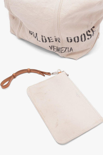 Borsa Beige Donna Canvas - 2