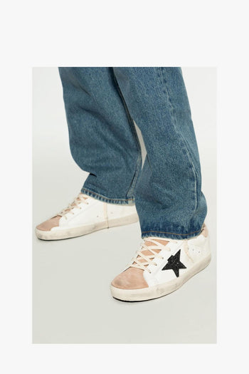 Super-Star Donna Scarpe Bianco-Rosa - 6