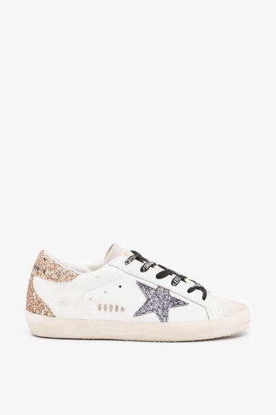Super Star Donna Scarpa Bianco-Oro