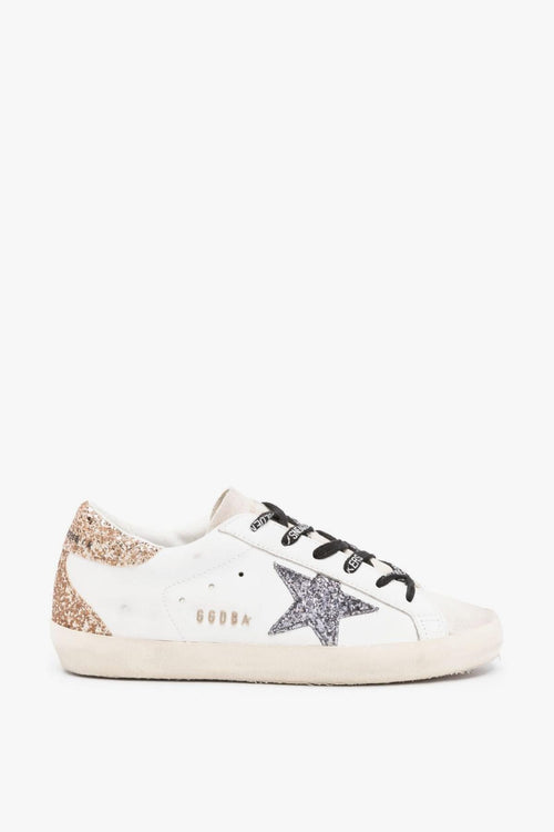 Super Star Donna Scarpa Bianco-Oro