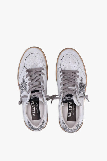 Scarpa Bianco-Argento Donna Ball Star - 2