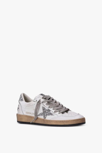 Scarpa Bianco-Argento Donna Ball Star - 5
