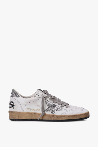 Scarpa Bianco-Argento Donna Ball Star
