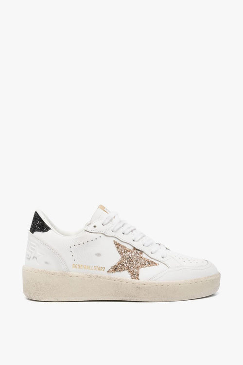 Donna Scarpe Bianco-Oro Ball Star