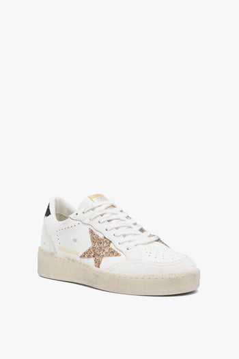 Donna Scarpe Bianco-Oro Ball Star - 2