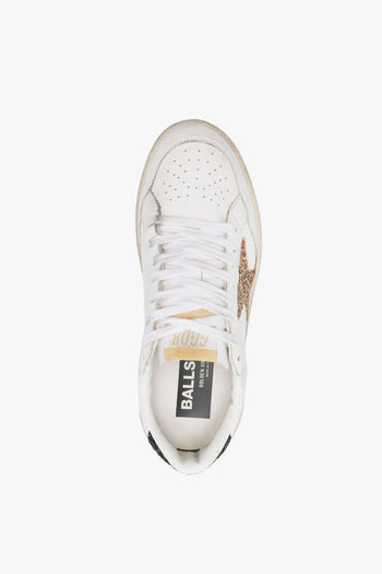 Donna Scarpe Bianco-Oro Ball Star - 3