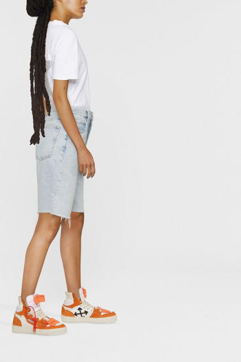 Donna T-Shirt Bianco Stella Posteriore - 2